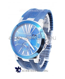 Ulysse Nardin Executive Dual Time Japanese Replica Blue Watch