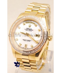 Rolex Day Date II Gold Japanese Replica Watch