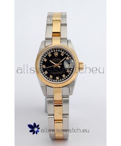 Rolex DateJust Two Tone Lady's Replica Watch