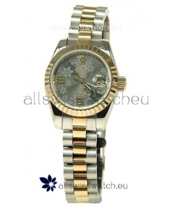 Rolex Floral Motif Datejust Ladies Replica Watch