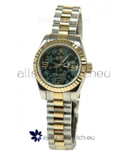 Rolex Floral Motif Datejust Ladies Replica Watch