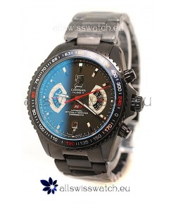 Tag Heuer Grand Carrera RS2 Japanese Replica PVD Watch