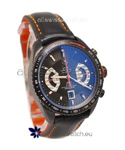 Tag Heuer Grand Carrera Japanese Replica PVD Watch 