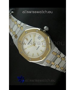 Audemars Piguet Royal Oak Swiss Watch Two Tone Gold/Steel Plating - MIRROR REPLICA