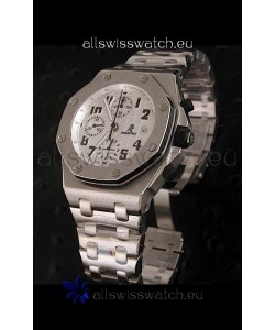Audemars Piguet Royal Offshore in White Safari Dial - Secs hand 9 O Clock