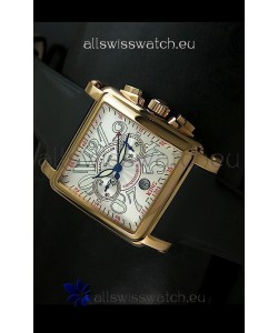 Franck Muller King Conquistador Cortez 10000 Rose Gold Swiss Replica Watch