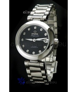 Omega Deville Ladymatic Chronometer Swiss Automatic Watch - 1:1 Mirror Replica 