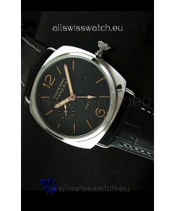 Panerai Radiomir GMT Japanese Replica Watch in Black Dial