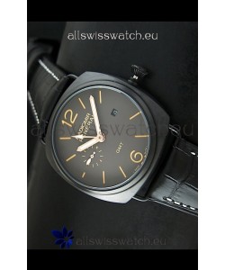 Panerai Radiomir GMT Japanese Replica Watch in PVD Case