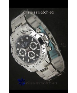 Rolex Daytona Japanese Replica Watch in Black Dial