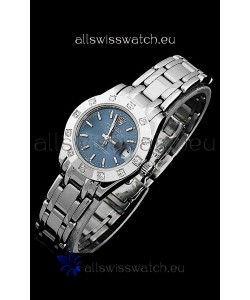 Rolex Datejust Ladies Japanese Replica Ladies Watch in Light Blue Dial