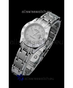 Rolex Datejust Ladies Japanese Replica Ladies Watch in Grey Dial