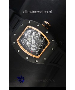 Richard Mille RM055 Bubba Watson Swiss Replica Watch in Golden Indexes