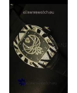 Richard Mille RM051 Tourbillon Swiss Watch in Leather Strap