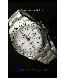 Rolex Explorer II Japanese Replica Automatic Black Steel Watch 43MM