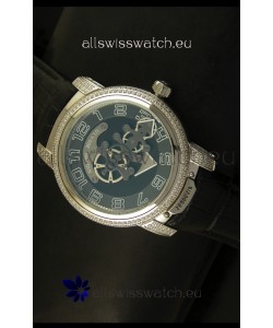 Ulysse Nardin Dual Escapement Japanese Watch in Grey Dial