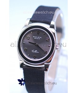 Rolex Cellini Cestello Ladies Swiss Watch in Grey Silver Face