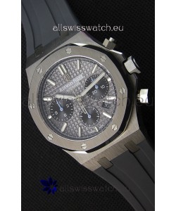 Audemars Piguet Royal Oak Chronograph Slate Grey Dial Rubber Strap Swiss Replica Watch 