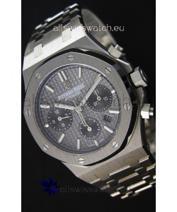 Audemars Piguet Royal Oak Chronograph Slate Grey Dial Steel Strap Swiss Replica Watch 