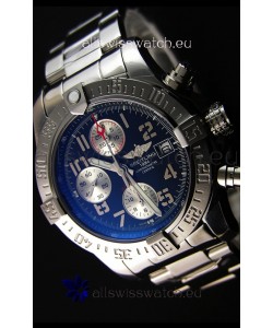 Breitling Skyland Avenger Chronograph Swiss Replica Watch Black Dial 1:1 Mirror Replica