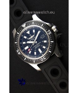 Breitling SuperOcean 44 Special Steel Swiss Replica Watch with Rubber Strap