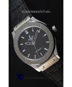 Hublot Classic Fusion Titanium Carbon Dial Swiss Replica Watch - 1:1 Mirror Replica