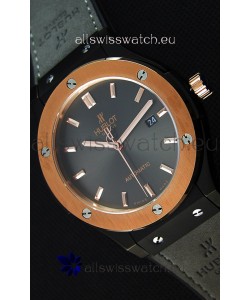 Hublot Classic Fusion Ceramic King Gold Grey Dial Swiss Replica Watch - 1:1 Mirror Replica
