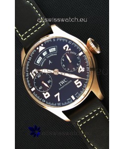 IWC Big Pilot Annual Calender Antoine de Saint Exupéry Brown Dial IW502706 1:1 Mirror Replica