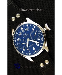 IWC Big Pilot Annual Calendar IW502702 Spitfire Blue Dial Swiss 1:1 Mirror Replica