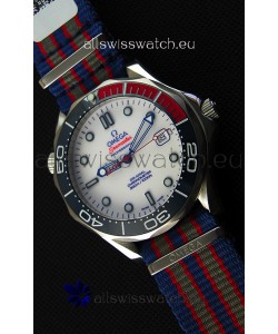 Omega Seamaster Diver 300M 007 Commander's Limited Edition Swiss 1:1 Mirror Replica Watch