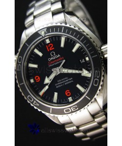 Omega Seamaster Planet Ocean Swiss Black Strap Replica 42MM 1:1 Ultimate Edition Watch 