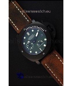Panerai Luminor Submersible Power Reserve PVD Japanese Replica Watch