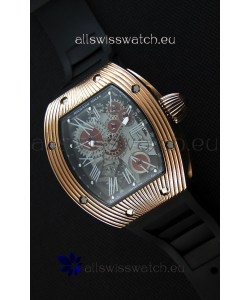 Richard Mille RM 018 Tourbillon Hommage A Boucheron Swiss Watch Rose Gold Case