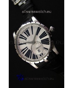 Roger Dubuis Excalibur RDDBEX0460 Steel White Swiss Replica Watch 