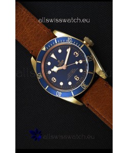 Tudor Heritage Bronze Black Bay Blue Bucherer Limited Edition Swiss Watch 1:1 Mirror Replica