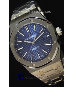 Audemars Piguet Royal Oak 41MM Blue Dial Steel Strap - 1:1 Mirror Ultimate Edition