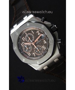 Audemars Piguet Royal Oak Offshore Brown Dial Chronograph 1:1 Mirror Replica Watch 