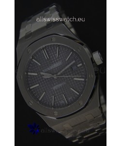 Audemars Piguet Royal Oak 41MM Grey Dial Steel Strap - 1:1 Mirror Ultimate Edition