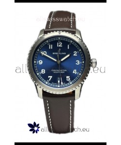 Breitling Navitimer Aviator 8 Automatic 41 Blue Dial 1:1 Mirror Swiss Replica Watch 