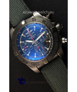 Breitling Chronomat 44 Blacksteel Swiss Replica DLC Coating 1:1 Mirror Watch