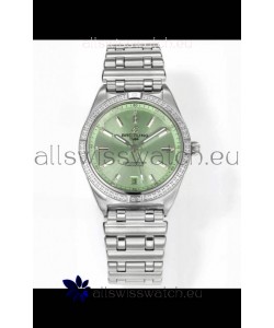 Breitling Chronomat 36MM Stainless Steel Casing 1:1 Mirror Replica Watch Green Dial