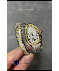 Bvlgari Serpenti Edition Two Tone Yellow Gold Casing Watch in 1:1 Mirror Quality