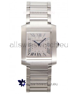 Cartier Tank Francaise Stainless Steel Swiss Quartz Replica Watch 25.70MM