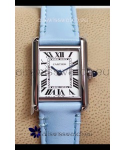Cartier Tank Solo Swiss Quartz Watch in Stainless Steel Casing 