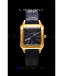 Cartier Santos Dumont 27MM Super Clone Edition Watch in Gold Casing 