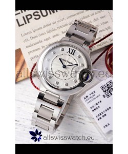 Ballon De Cartier Swiss Automatic 1:1 Mirror Quality 33MM in Steel Casing
