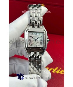 PANTHERE de Cartier Edition 27mm Pearl Dial 1:1 Mirror Swiss Watch Steel Casing