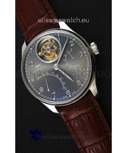 IWC Portugieser Tourbillon Mystere Retrograde Silver Dial UPDATED 2019 Version 