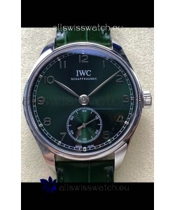 IWC Portugieser Super Clone Automatic 41 IW358310 Green Dial in Steel Case