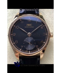 IWC Portugieser Super Clone Automatic 41 IW358401 Brown Dial Rose Gold Casing